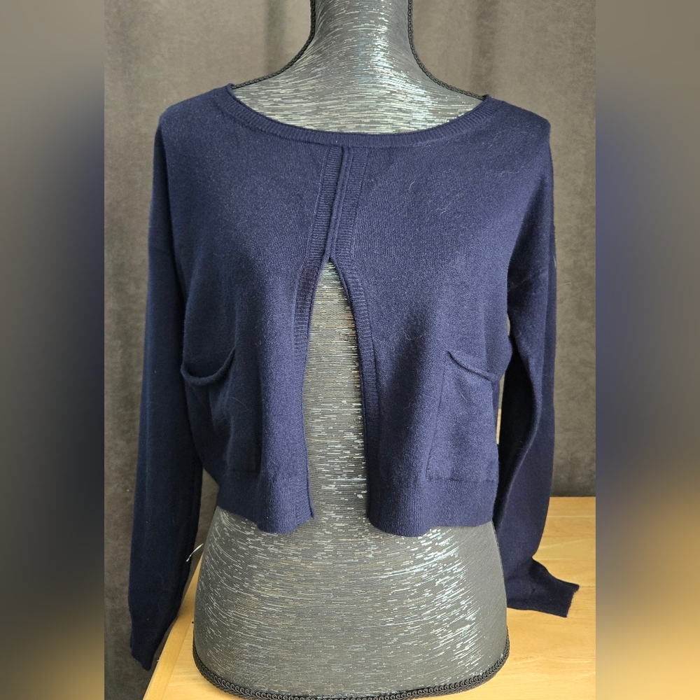 Classic Navy Women's Cardigan